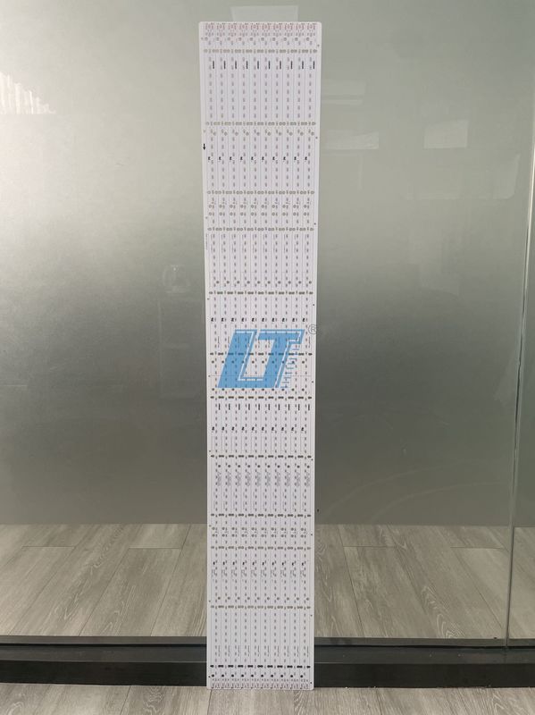 صفيحة عازلة إضاءة LED الصناعية Pcb مع العملاء المطلوبين لون قناع اللحام