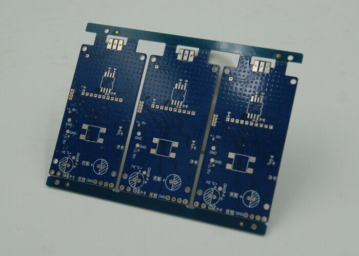 Fr-4 PCB مزدوج الجانب الغمر الأخضر لوح الدائرة الذهبية الحريرية البيضاء OSP النهاية