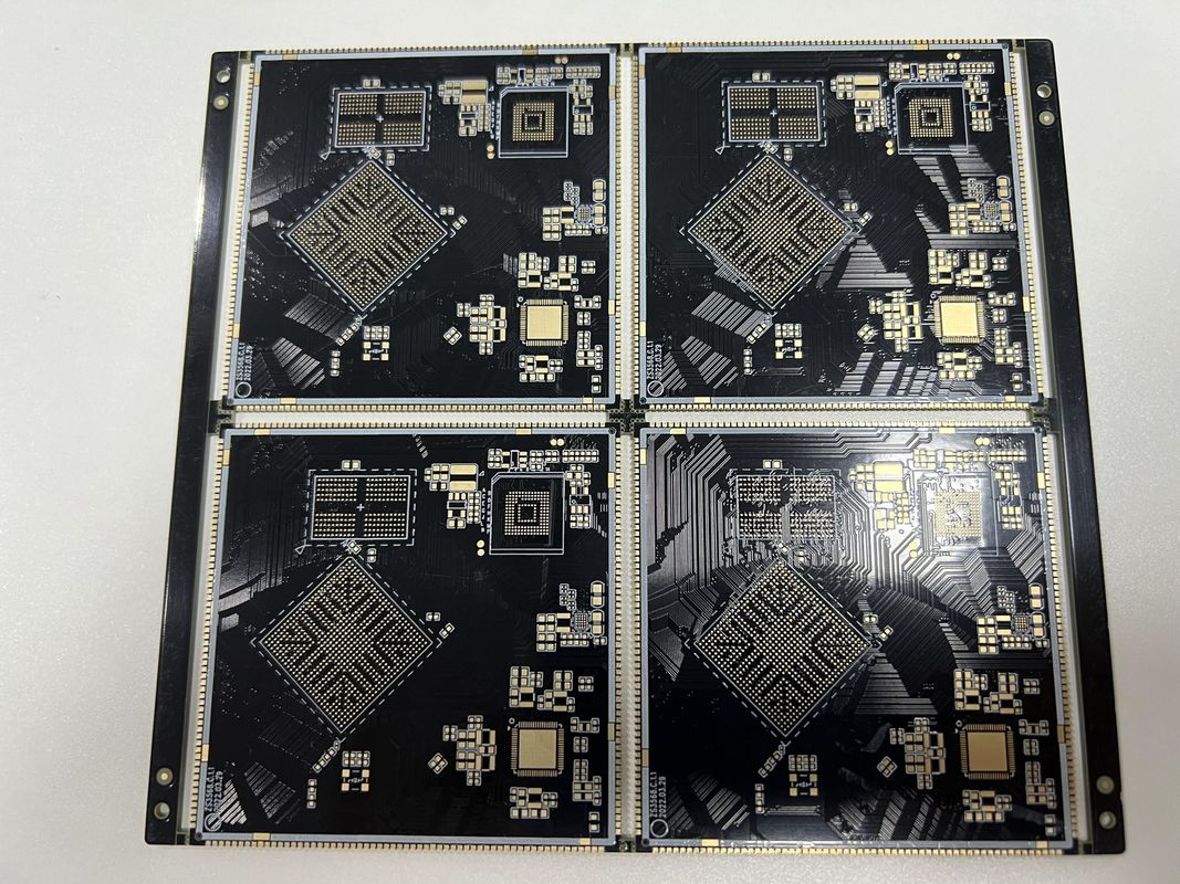 FR4 IT180 4-20 طبقات HDI لوحة PCB مع التحكم في عوائق متعددة و 0.1mm ثقب النيكل بالاديوم BGA 0.2mm