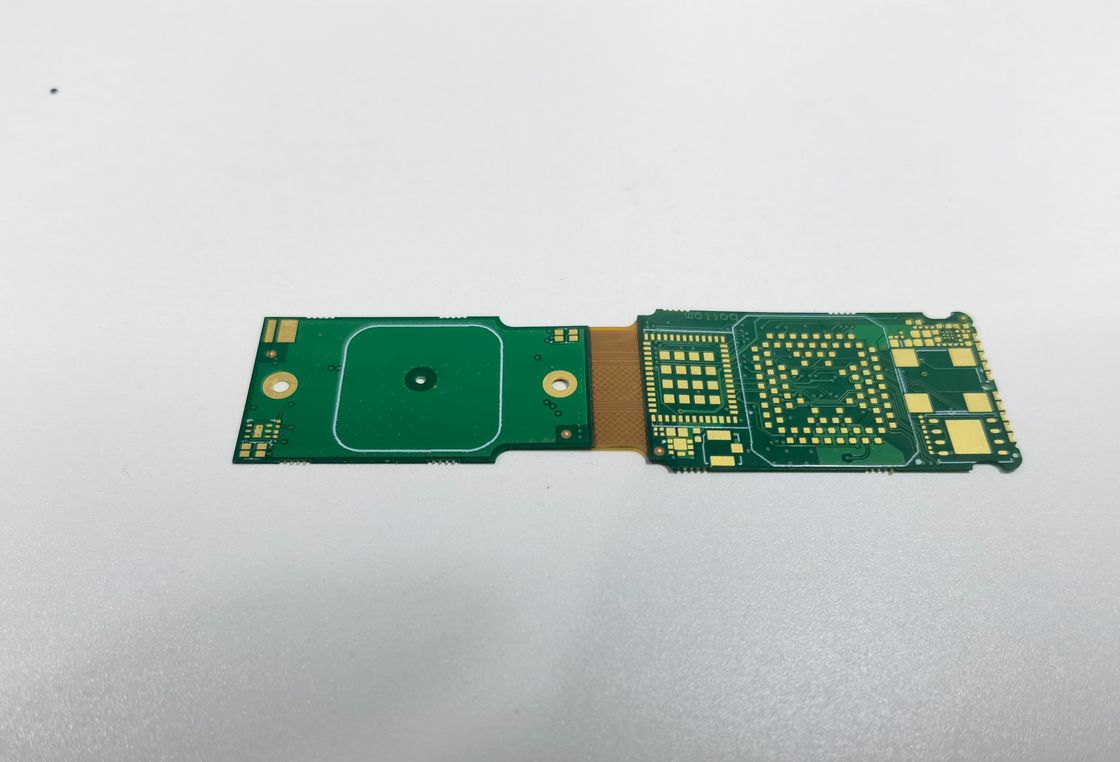 HDI PCB الثابتة المرنة مع ENIG سطح النهاية 4 طبقة Fr4/Polyimide HDI 1 + N + 1