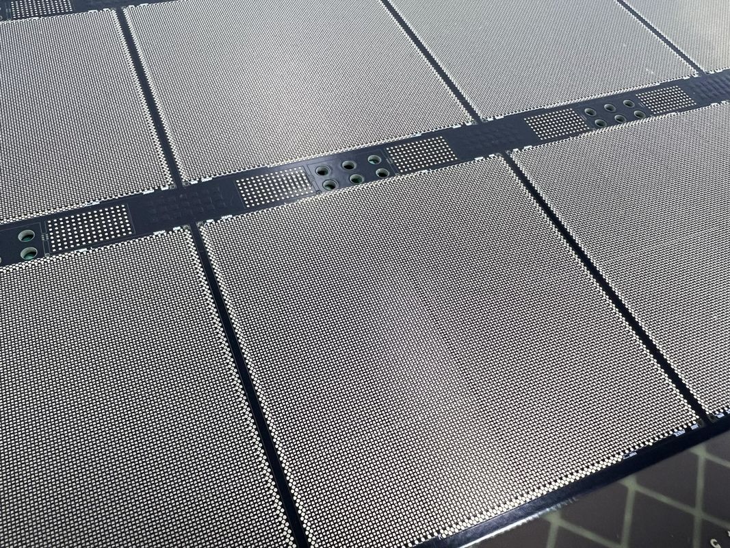 8L 2+2+N+2+2 PCB المتصلة بالكثافة العالية للتطبيقات الصناعية مع التحكم في الانسداد واختبار E 100٪