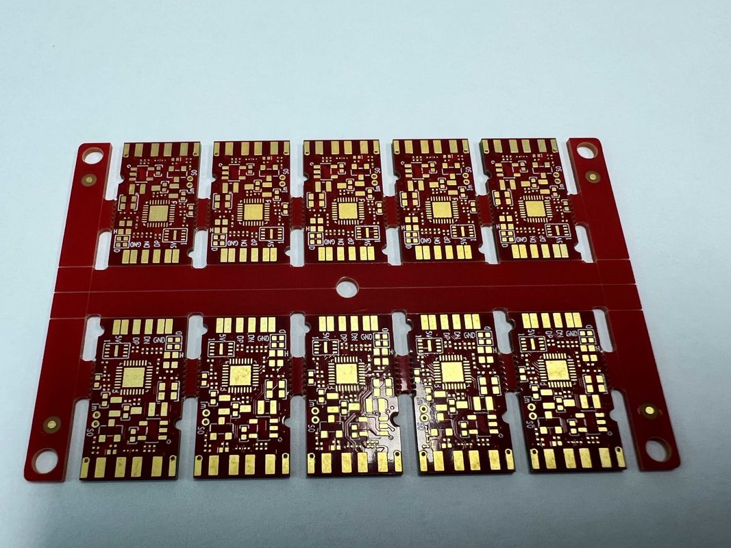 0.15mm طبقة داخلية الفاصل HDI لوحة PCB مع الحرير الأبيض وأصغر حجم الثقب 0.1mm الفائدة