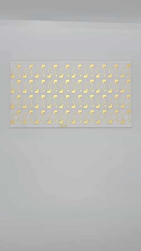 Item No R0028 Ceramic PCB Board Ceramic Thickfilm PCB Offering 1.6 MM Thickness Designed for Robust Electronic Components