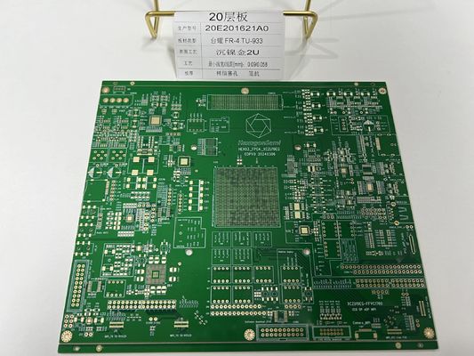 متطلبات خاصة مصباح المقبس و 100%E-اختبار لوحة PCB عالية السرعة للاختبار