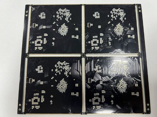 لوحات الدوائر المطبوعة HDI متعددة الطبقات مع نصف فتحة عمياء BGA 0.2mm