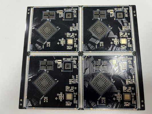 FR4 IT180 4-20 طبقات HDI لوحة PCB مع التحكم في عوائق متعددة و 0.1mm ثقب النيكل بالاديوم BGA 0.2mm