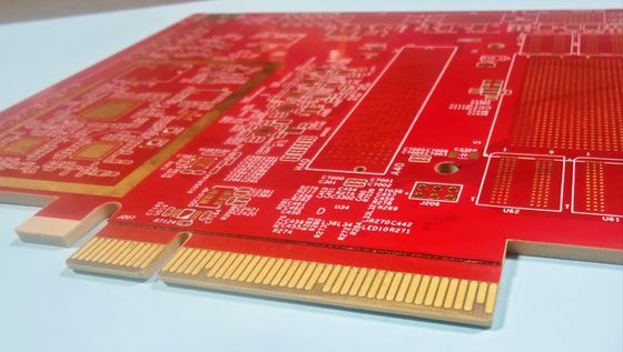 0.1mm حفر ليزر حجم الثقب HDI لوحة PCB للأجهزة الإلكترونية كثافة سمك 0.4-3.2mm المادة الخام FR4 IT180